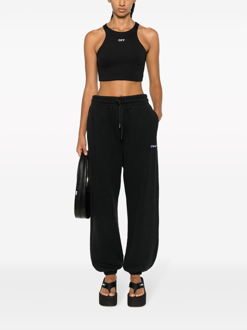 Off-White Bookish logo-embroidered track pants outlook