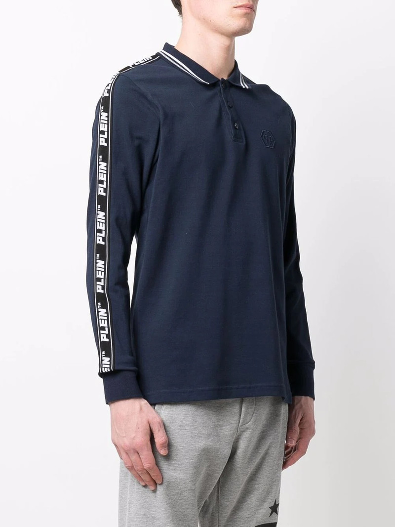 logo embroidered polo shirt 3