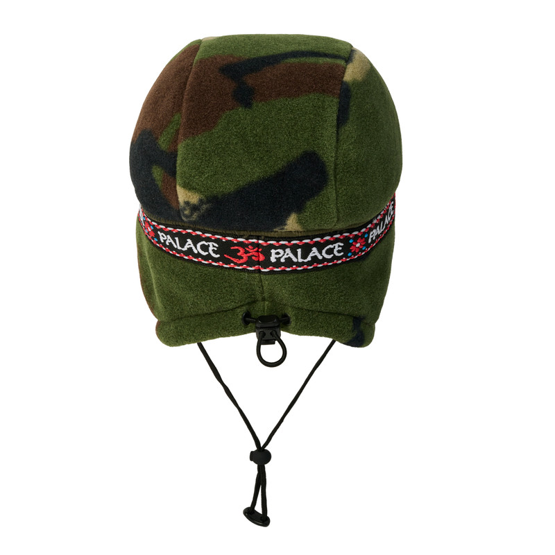 POLARTEC OM EARFLAP BEANIE WOODLAND DPM 3
