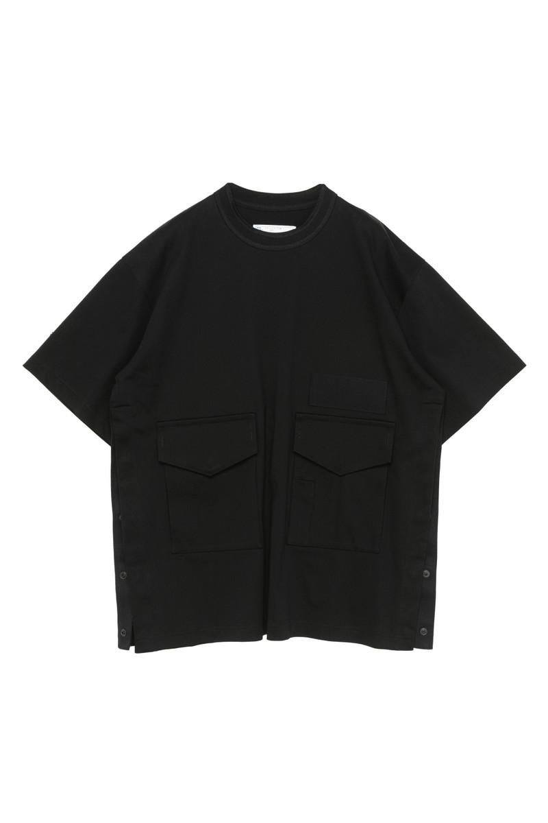 sacai Cotton Jersey T-Shirt outlook