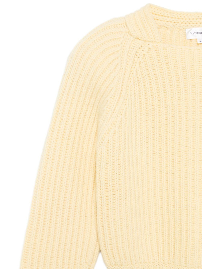 ribbed raglan-sleeve sweater 3