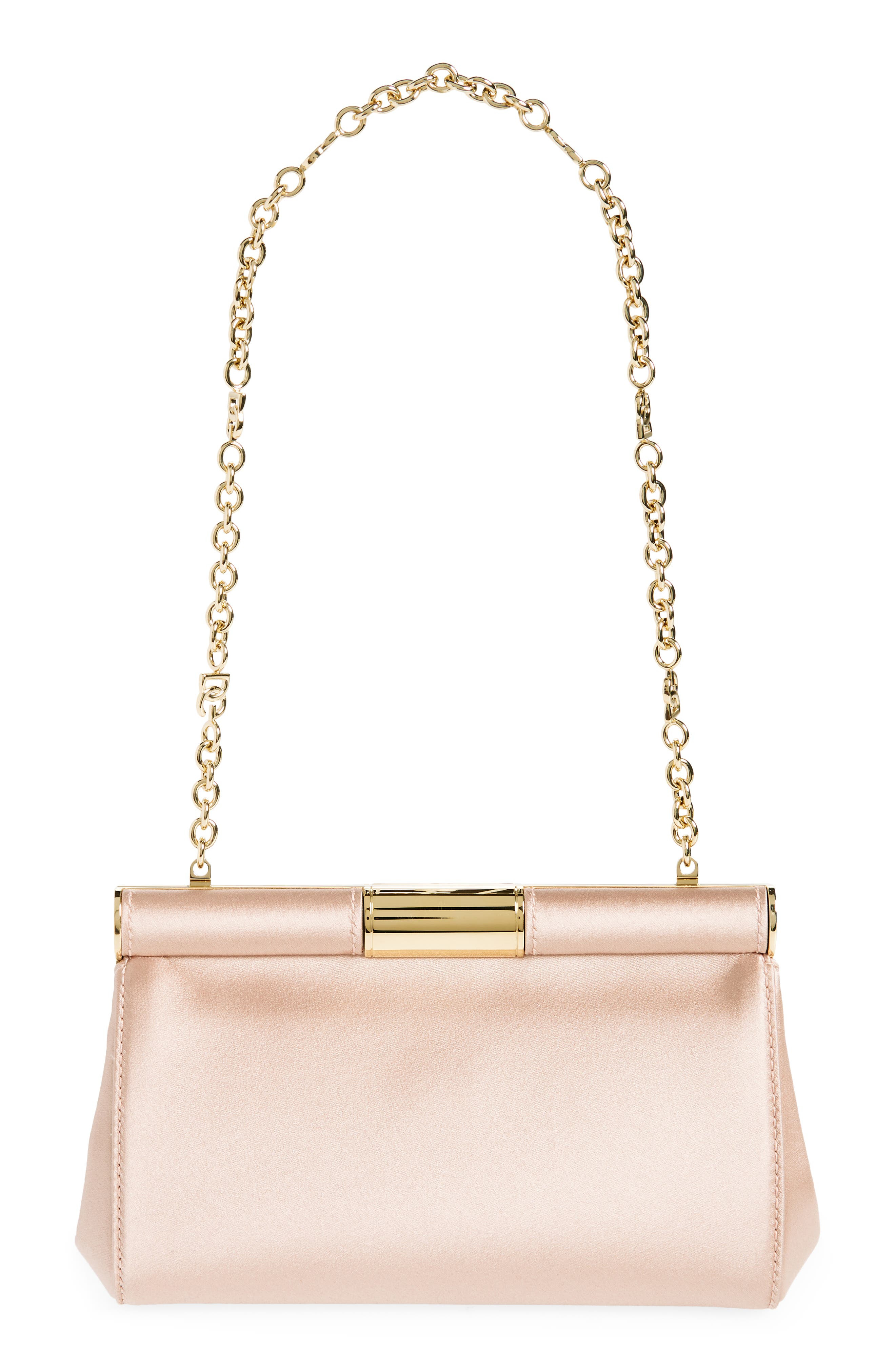 Small Marlene Satin Shoulder Bag - 4