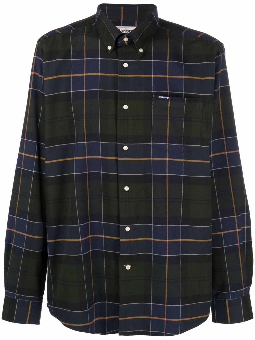 tartan check shirt - 1