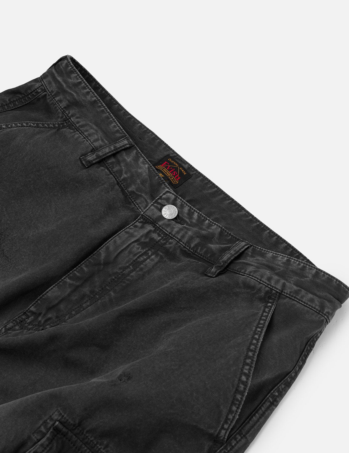 Totem Seagull Embroidery Straight Fit Cargo Pants - 3
