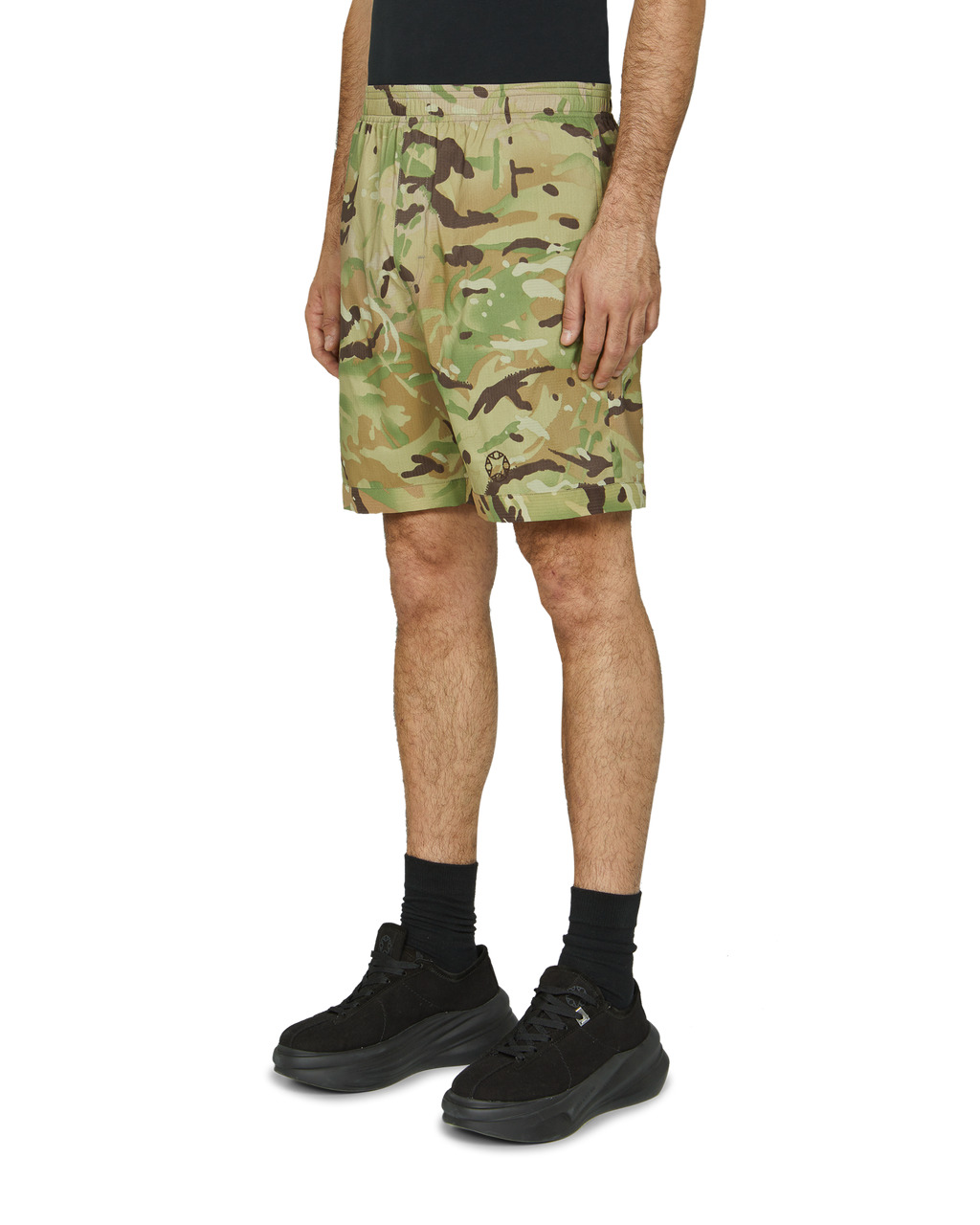 CAMO LOGO SHORTS - 3
