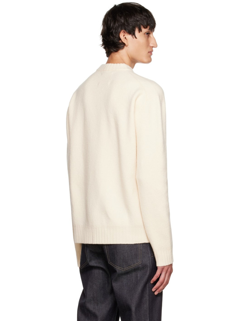 Beige Wool Sweater 3