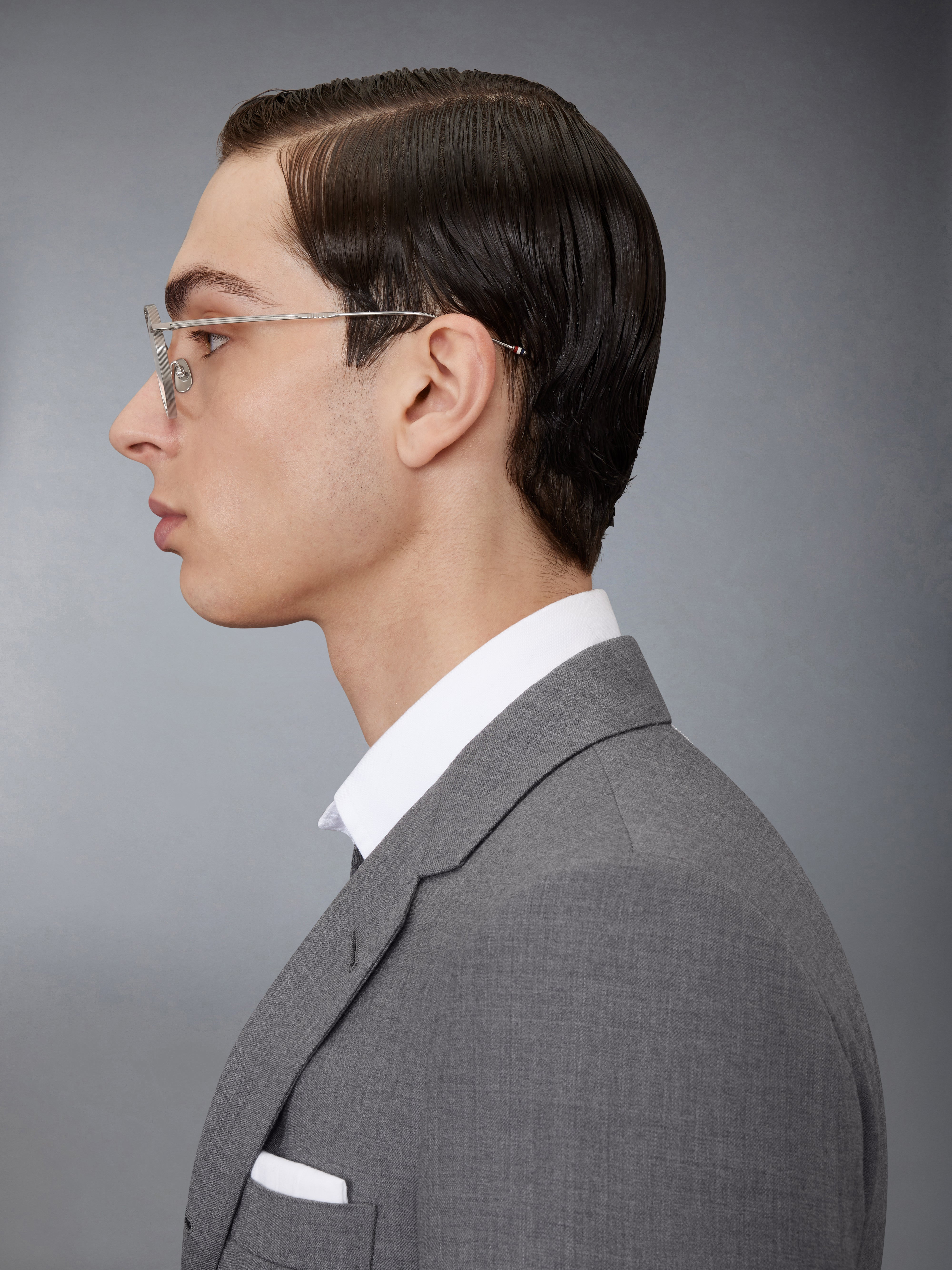 Titanium Round Eyeglasses - 5
