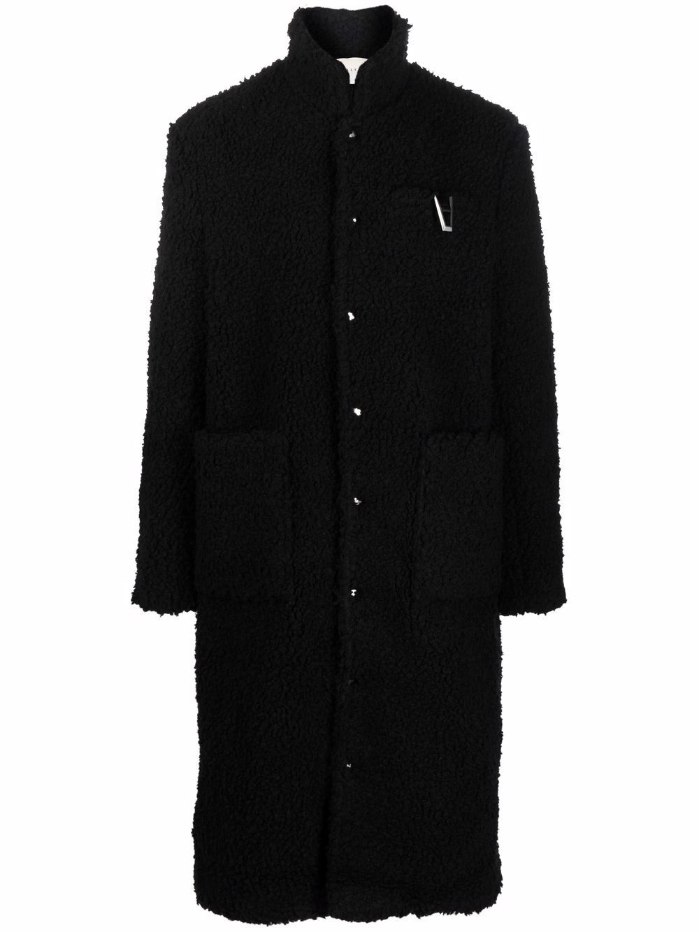 Polar single-breasted coat - 1