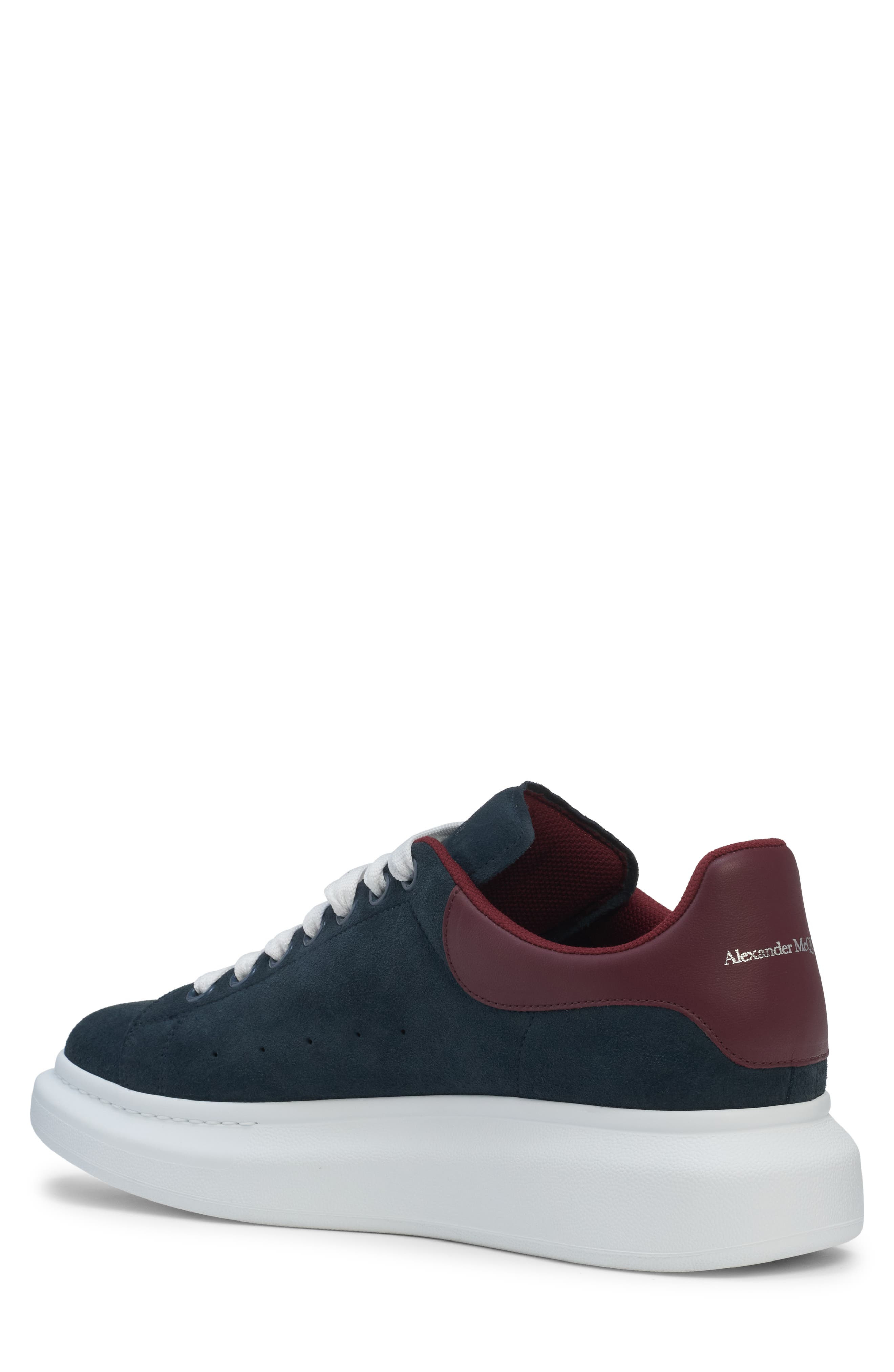 McQueen Oversized Sneaker in Blue Grey/Madder/Bor at Nordstrom - 2