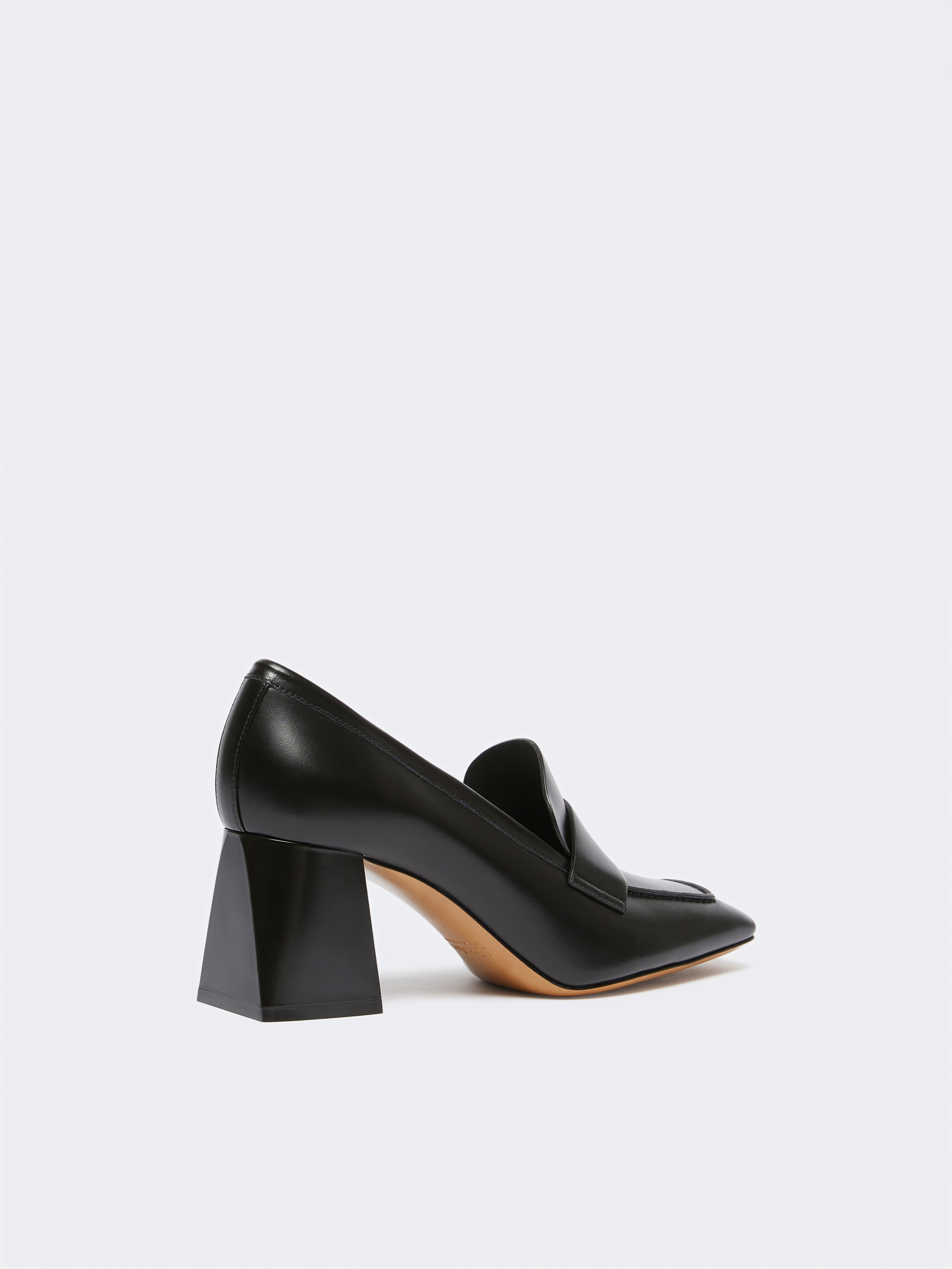 HREGENTMOC Leather loafers with heel - 3