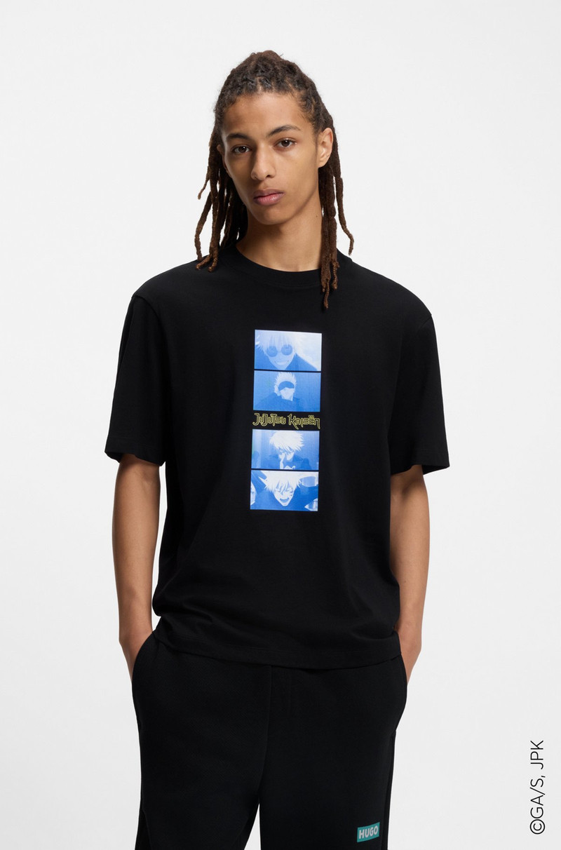 HUGO X JUJUTSU KAISEN T-SHIRT WITH CHARACTER PRINT 2