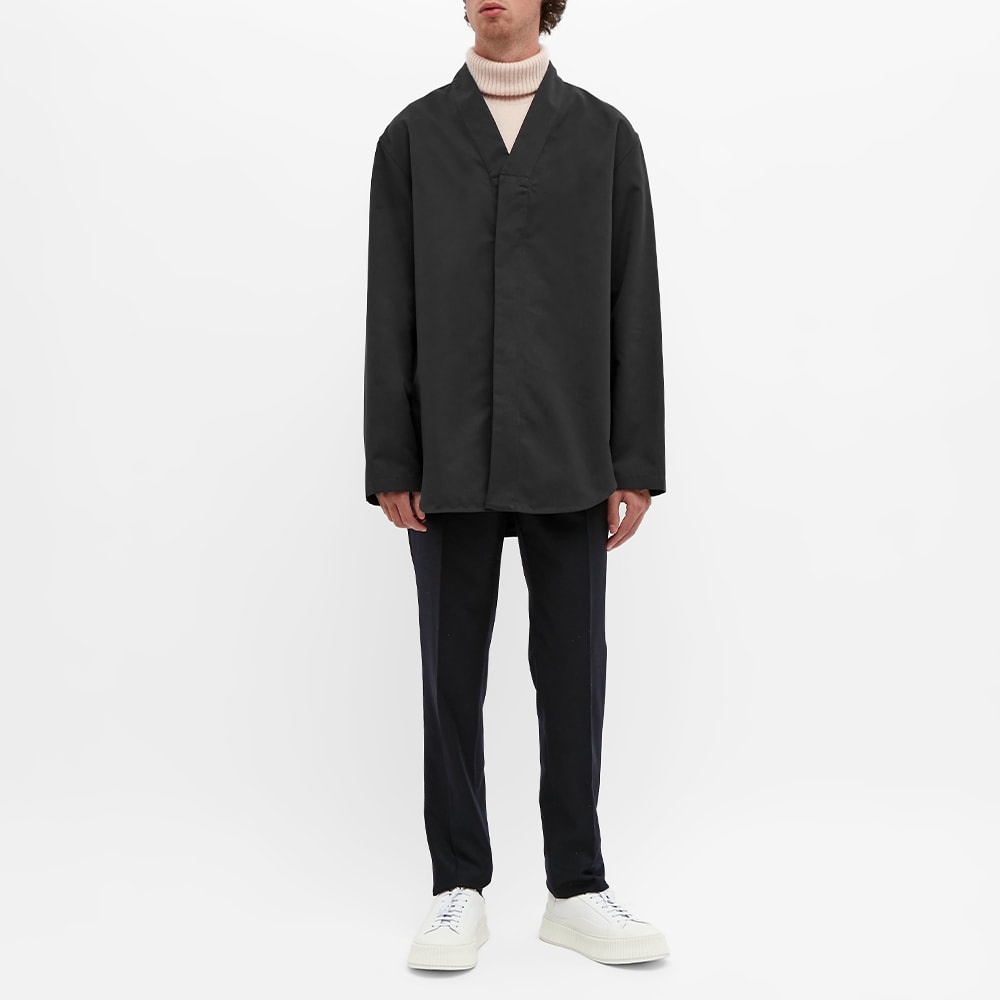 Jil Sander Poplin Kimono Shirt - 6