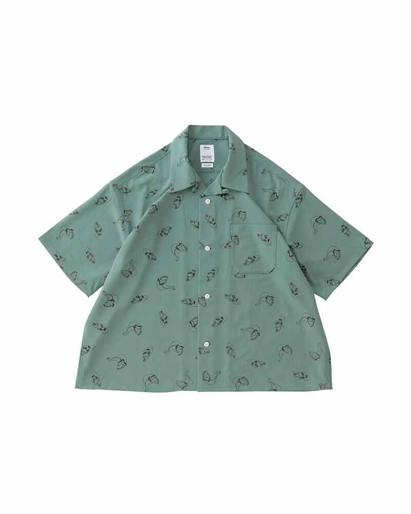 HARMON SHIRT S/S ROADSTER GREEN - 1