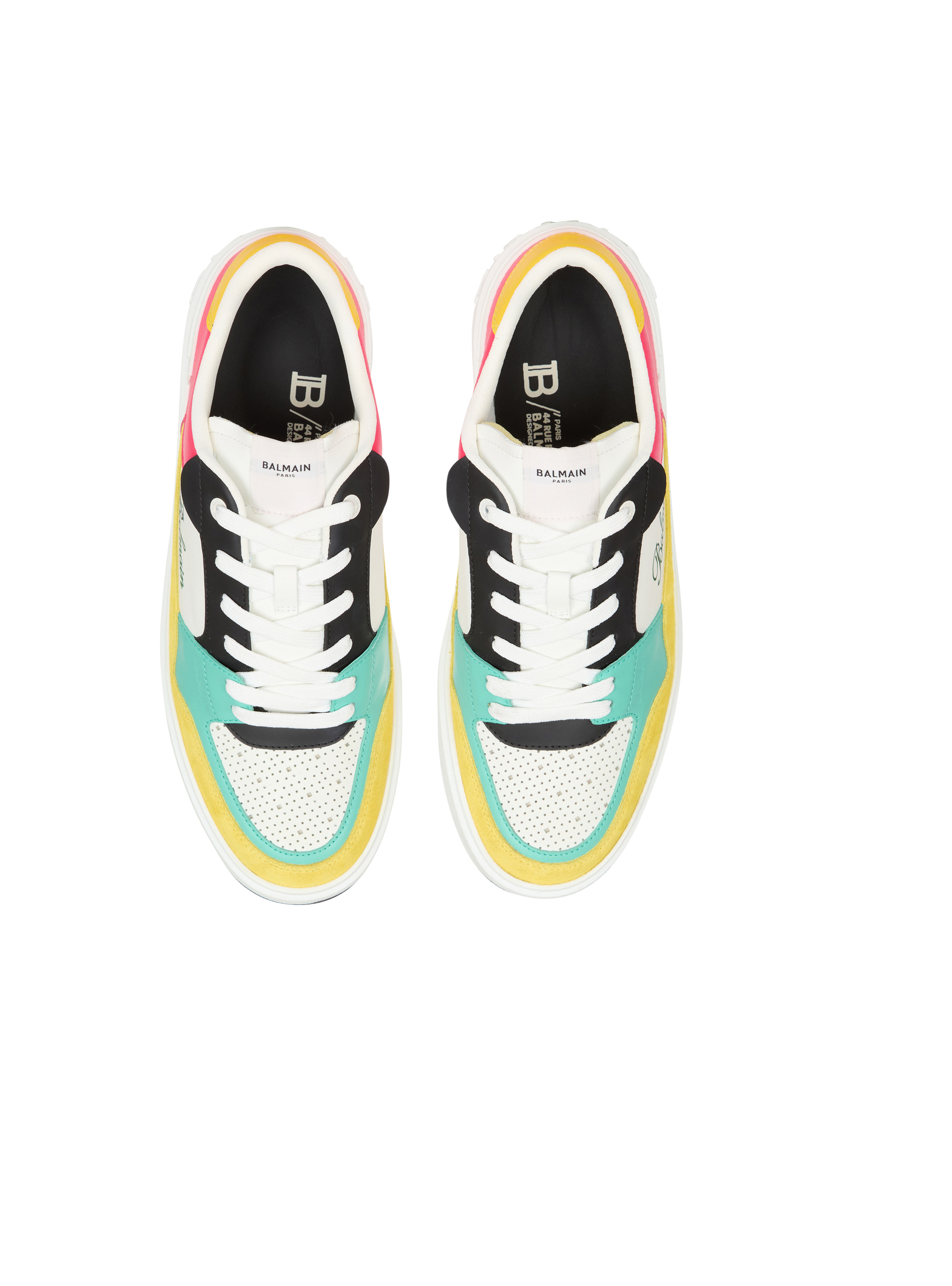 B-Court Flip trainers in calfskin - 3