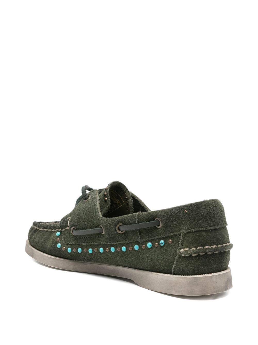 suede loafers - 3