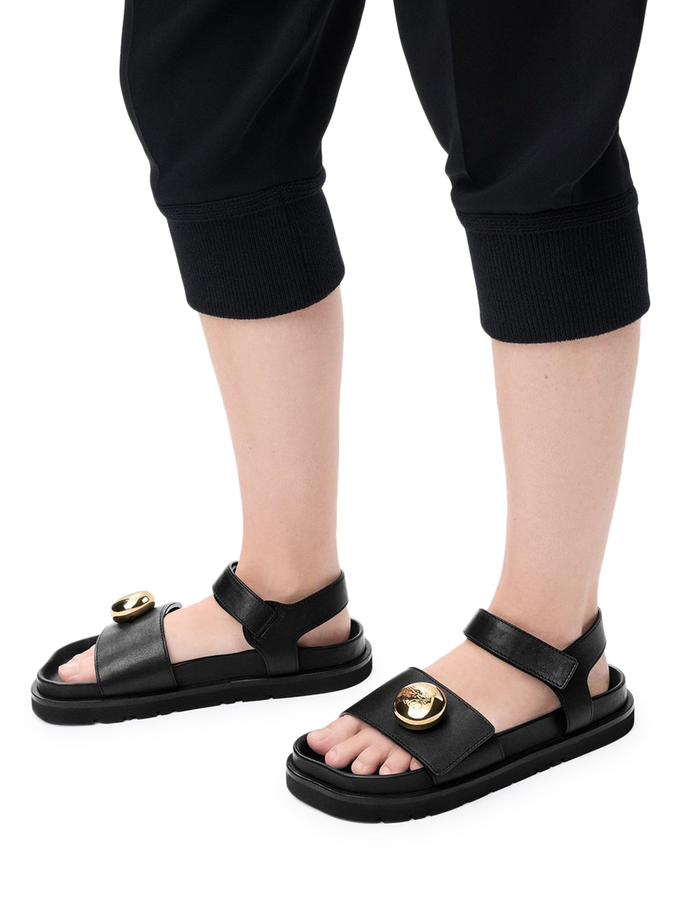 PEBBLE SANDALS WITH SOFT CALFSKIN FUSSBETT SOLE - 2