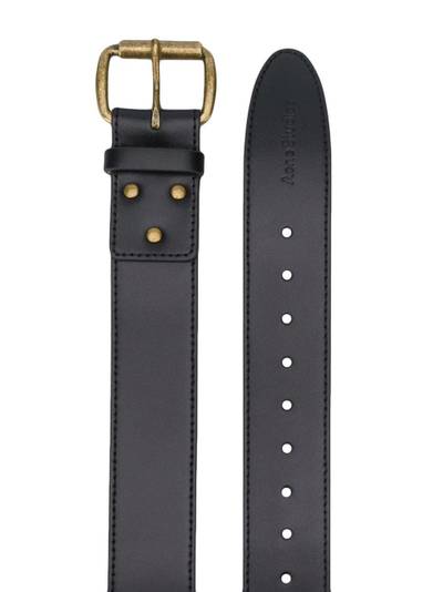 Acne Studios debossed-logo leather belt outlook