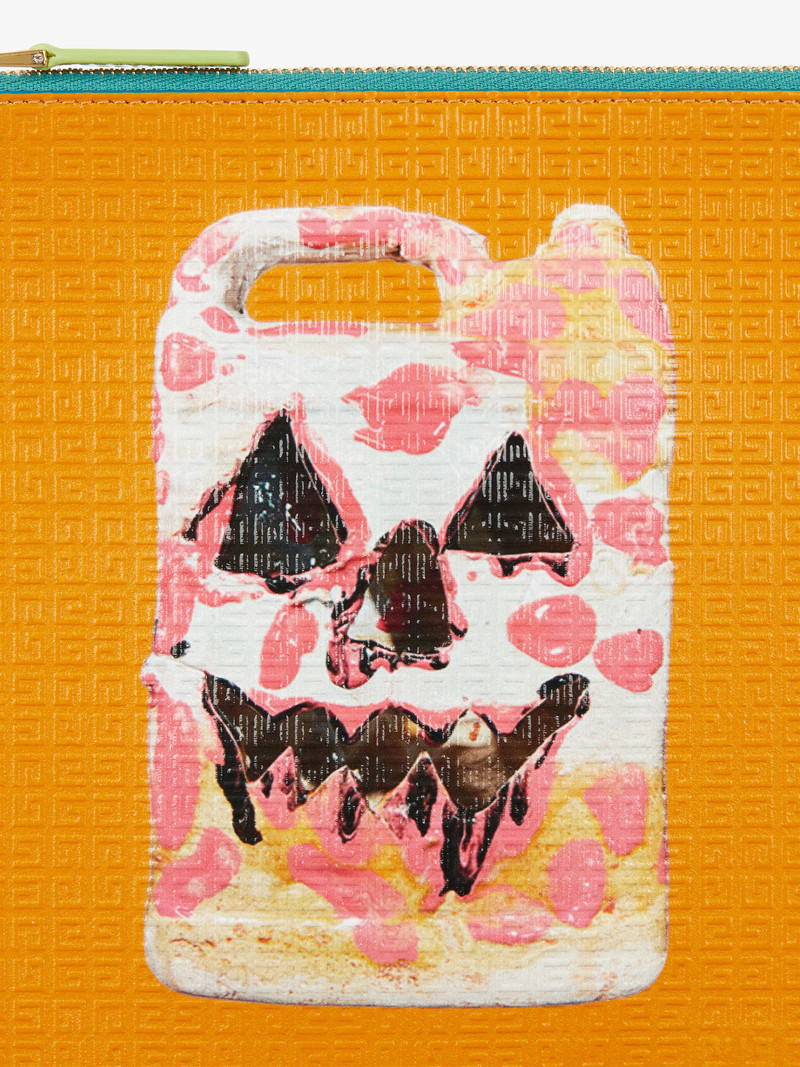 Givenchy POUCH IN 4G LEATHER WITH CERAMIC PRINT outlook