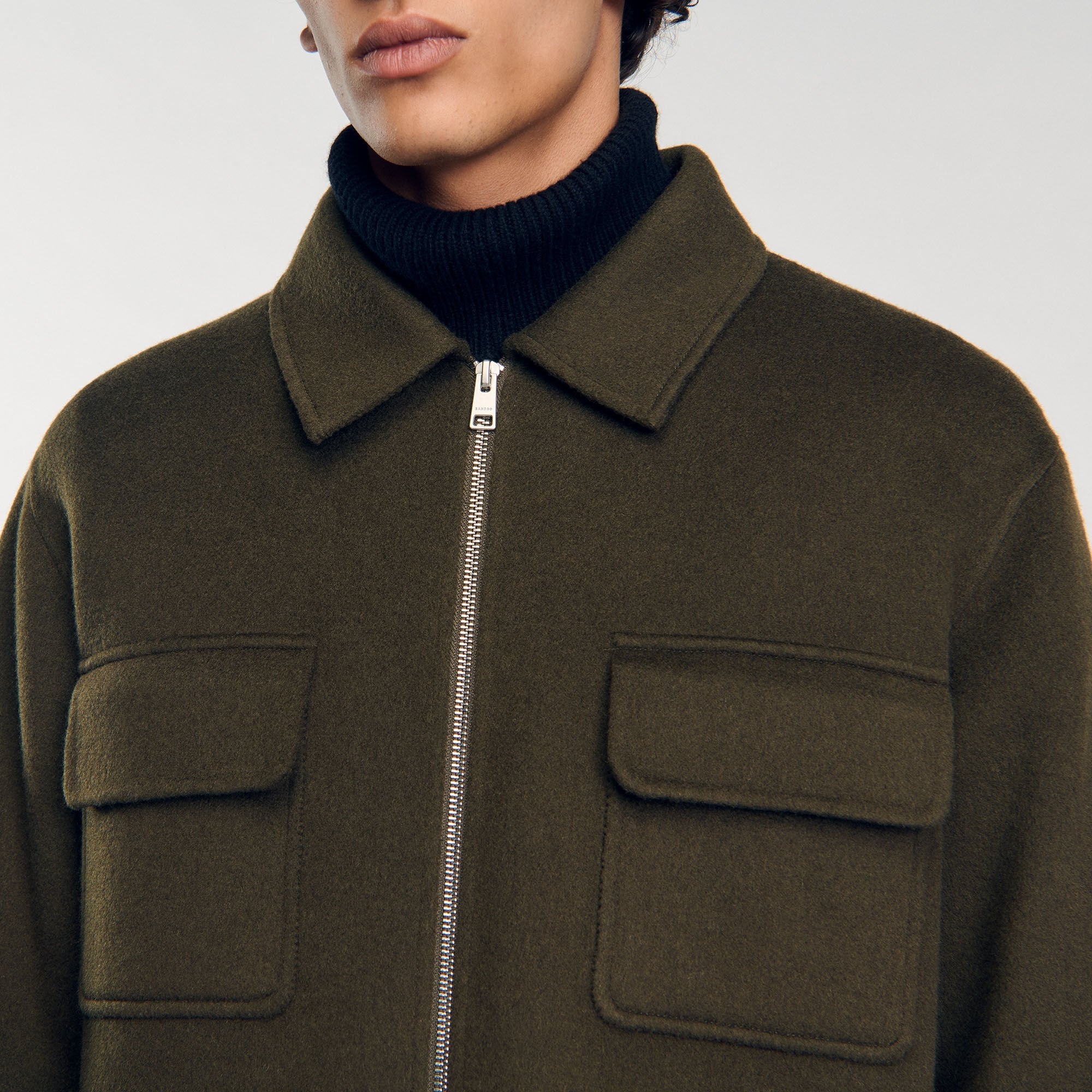 ZIPPED OVERSHIRT - 4