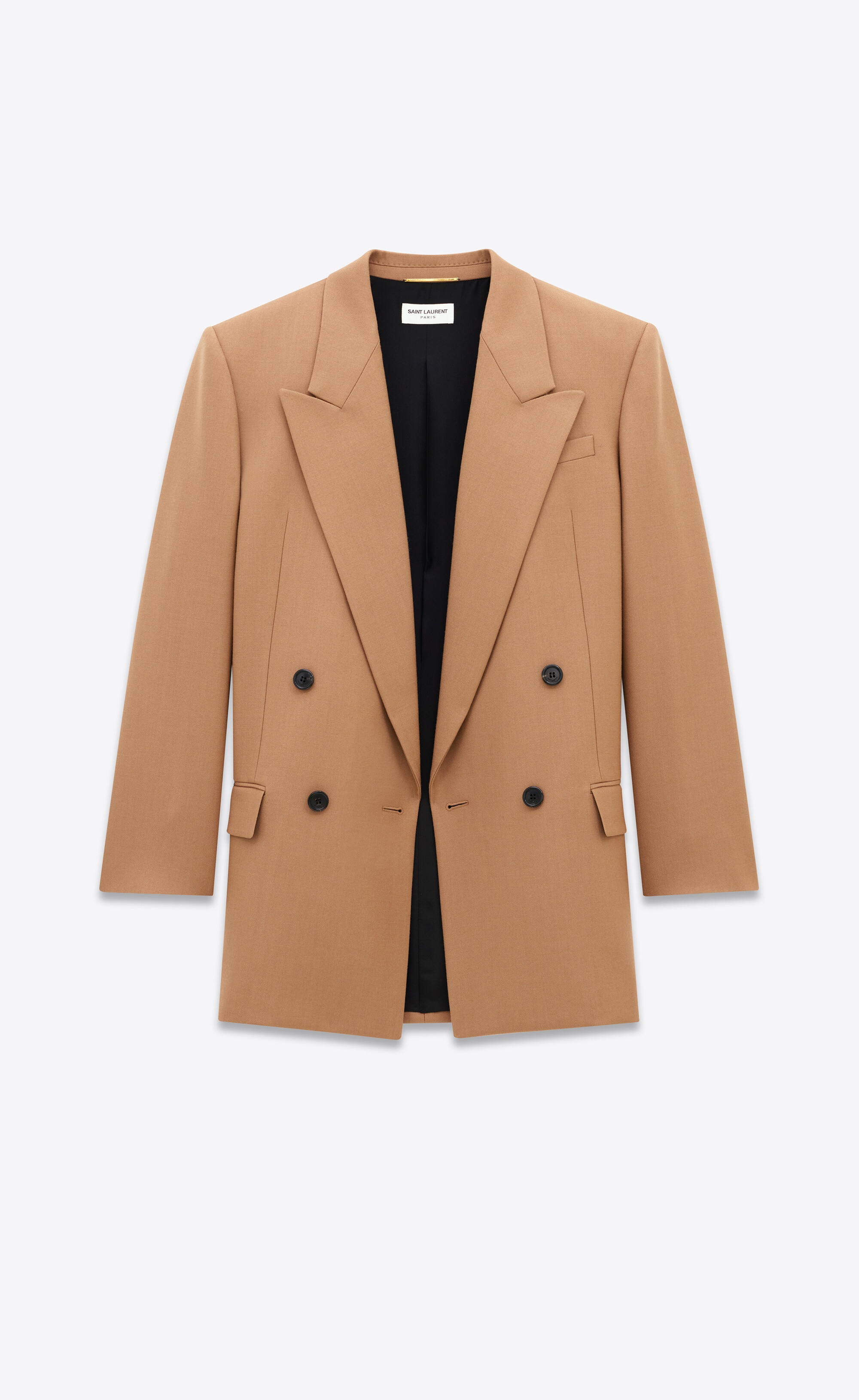【関税&送料込】Saint Laurent Single-Breasted Wool Jacket Saint Laurent Single-breasted wool blazer Saint Laurent