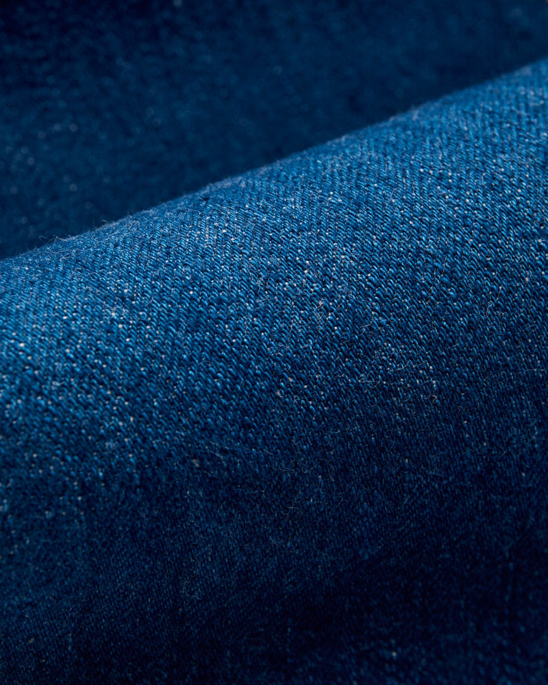 GRE-019 14oz Rinsed Selvedge Denim - Relaxed Tapered Fit 10