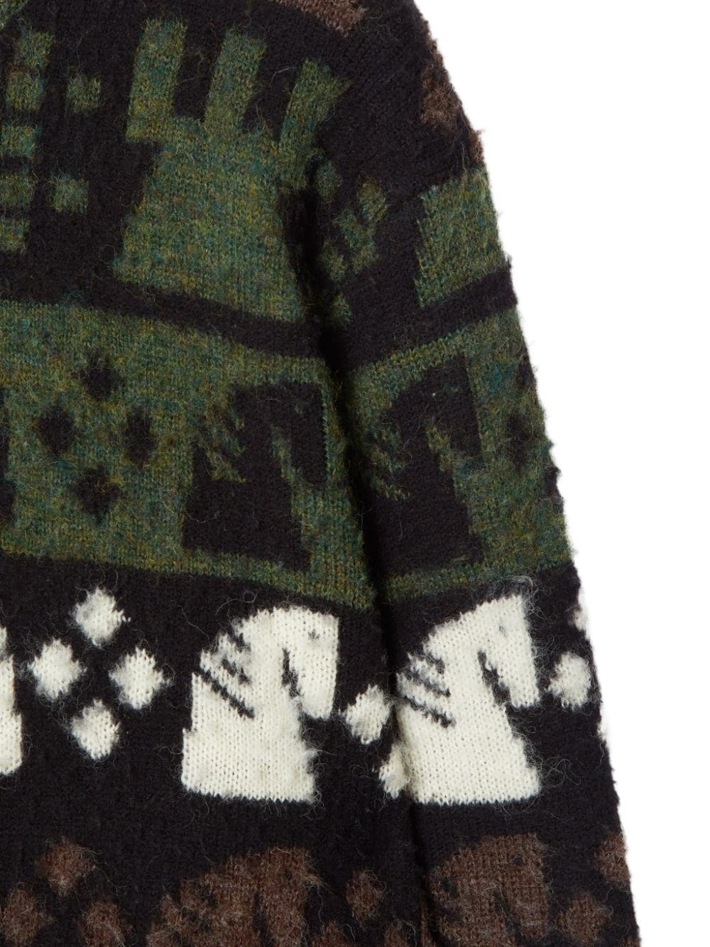 Chess wool-blend jumper - 5
