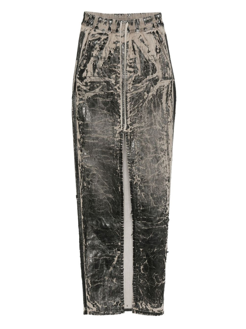 drawstrings midi skirt 1