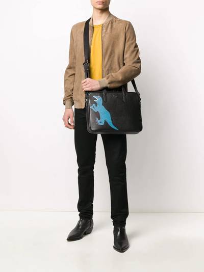 Paul Smith dinosaur print laptop bag outlook