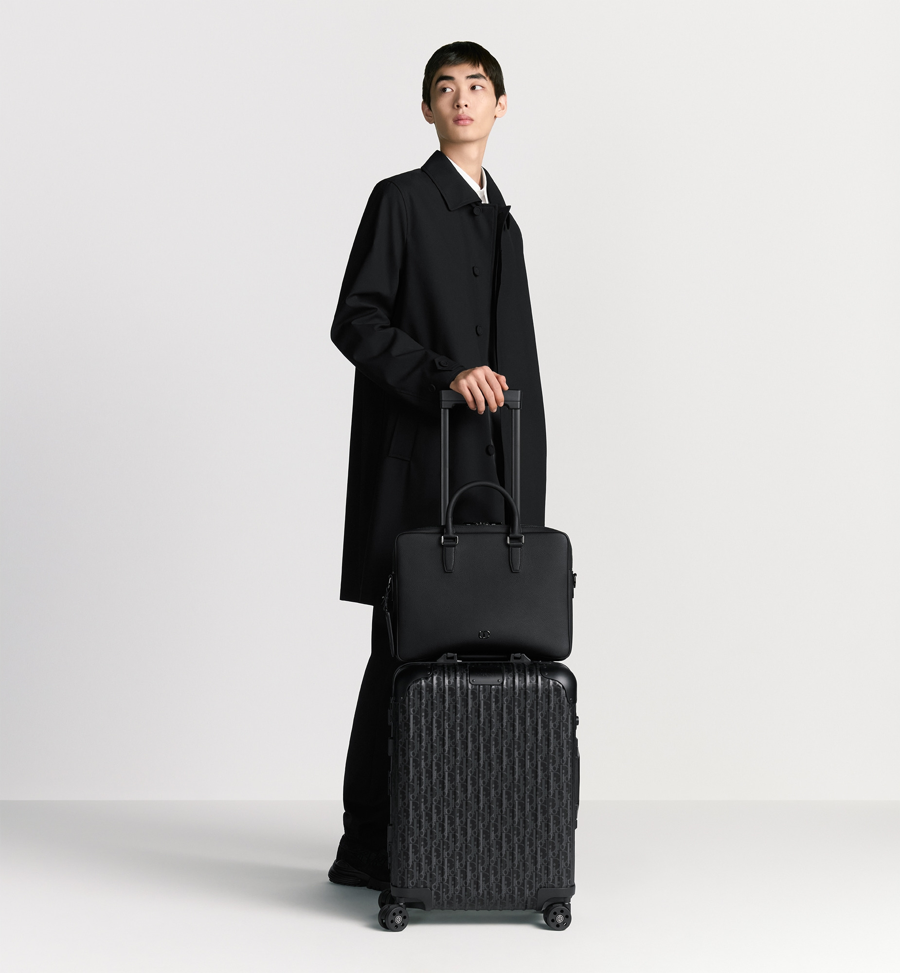 CD Icon Zipped Briefcase - 4