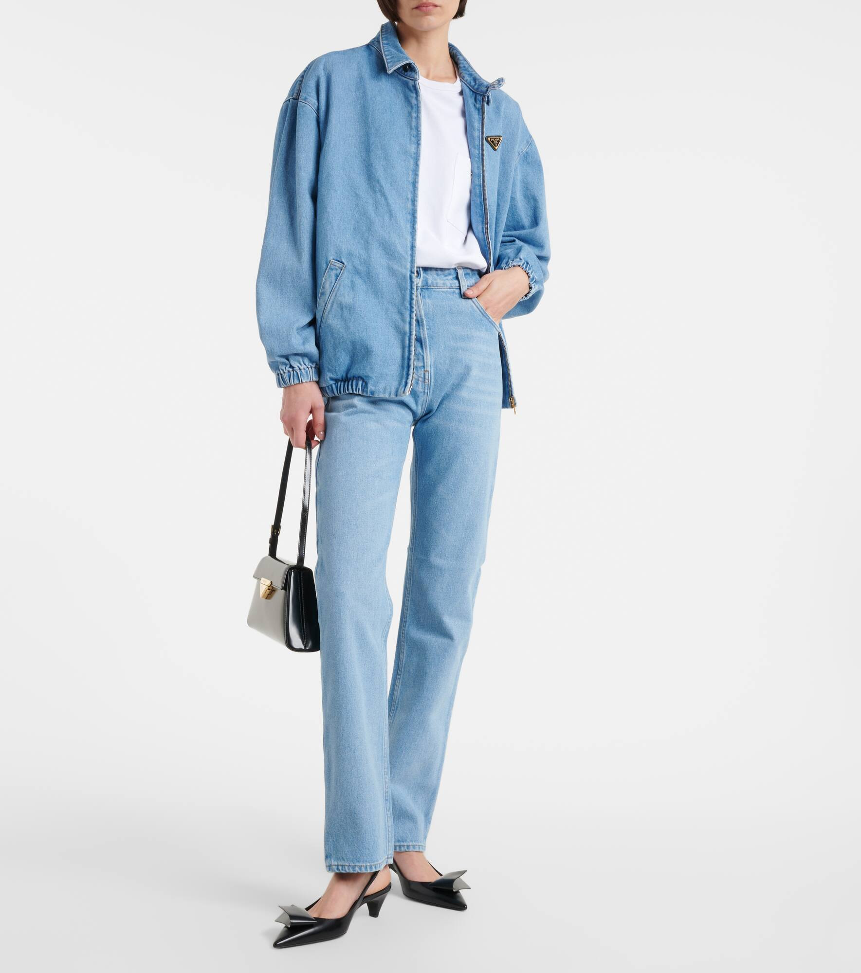 High-rise straight jeans - 2