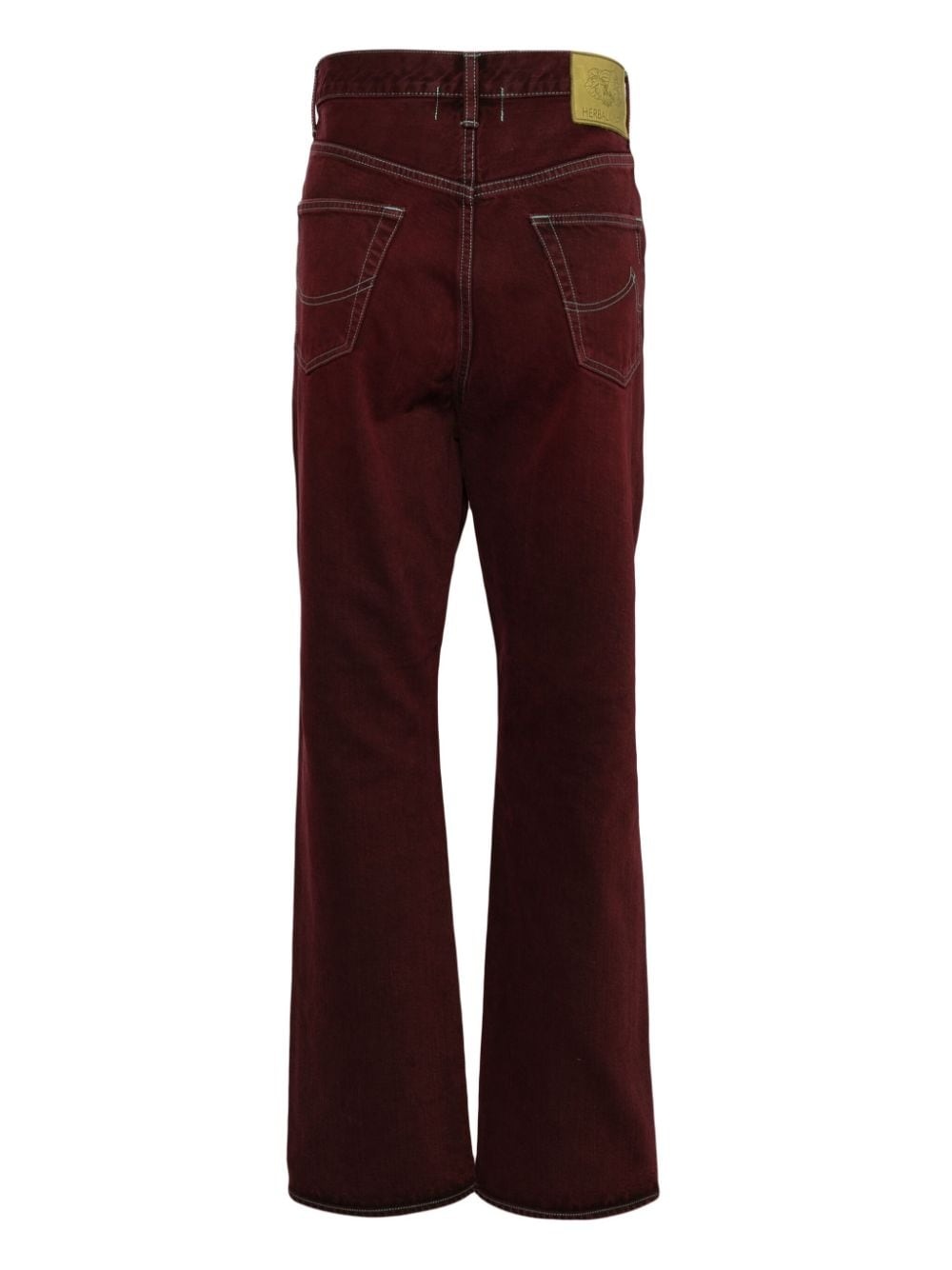 straight-leg jeans - 2