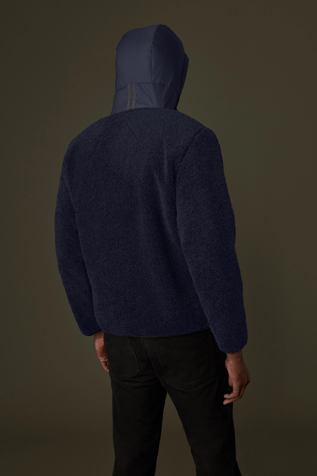 HYBRIDGE FLEECE HOODY - 5