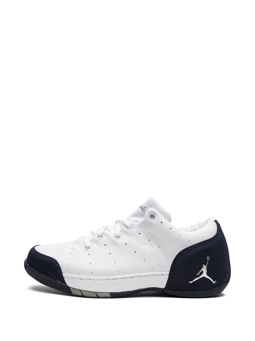 Jordan Carmelo 1.5 Low "White/Metallic Silver/Obsidian" sneakers - 5
