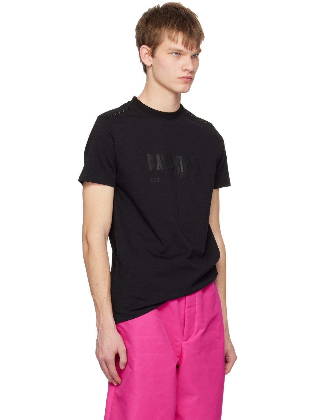 Black Rockstud T-Shirt - 2