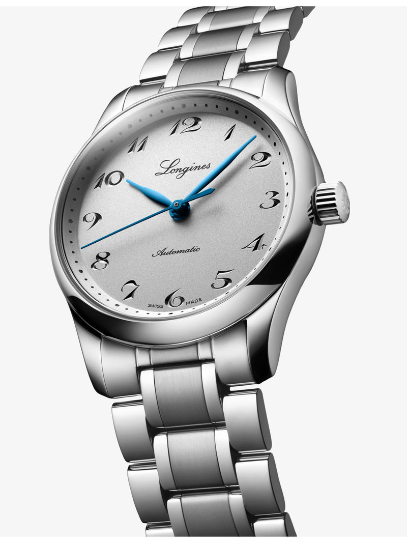 Longines L2.357.4.73.6 Master Collection Blue Hands Stainless-Steel Automatic Watch outlook