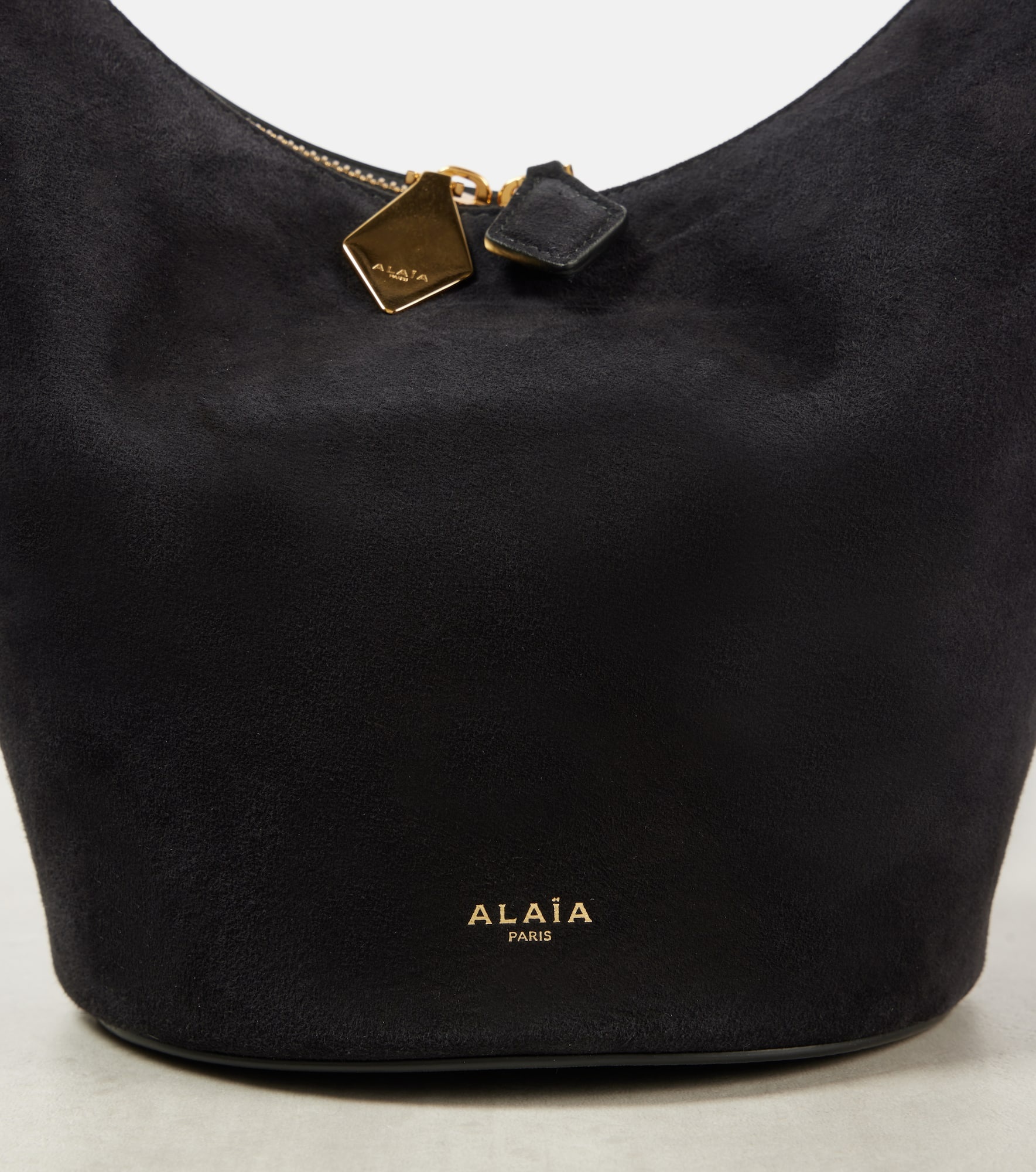 Small suede shoulder bag - 5