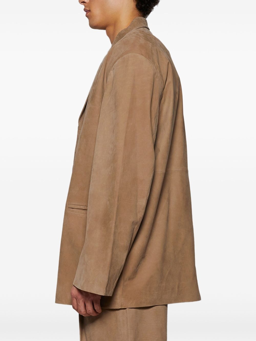single-breasted blazer - 4