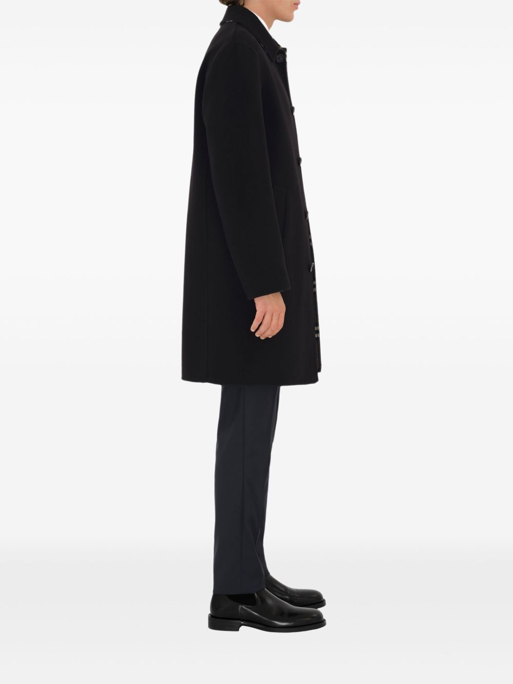 wool car coat - 3