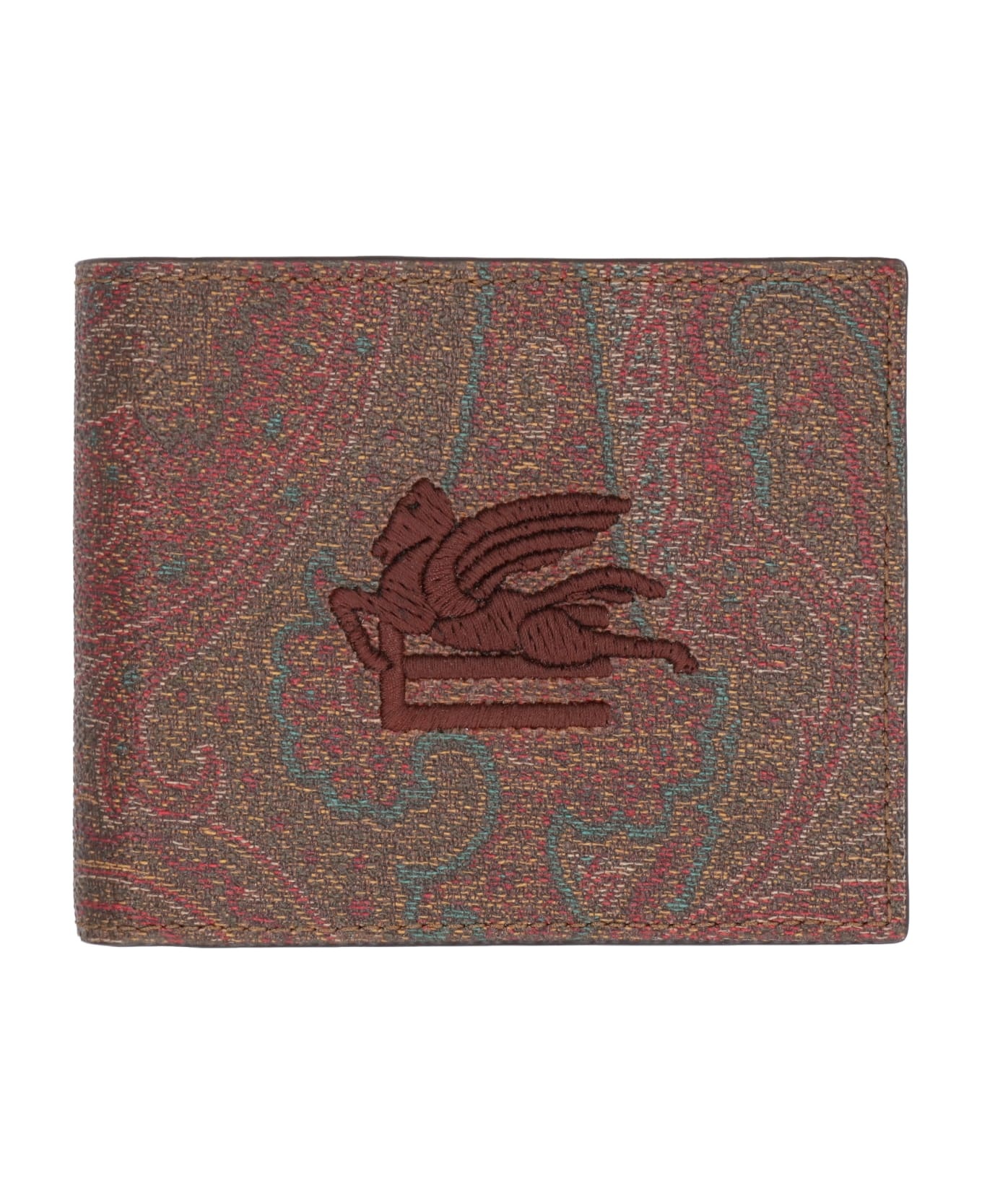 Paisley Print Wallet - 1
