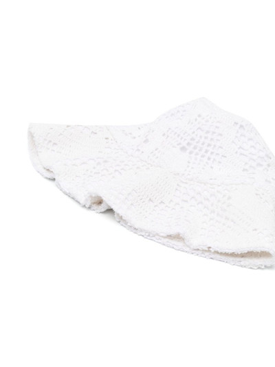 Comme Des Garçons crochet-knit bucket hat outlook