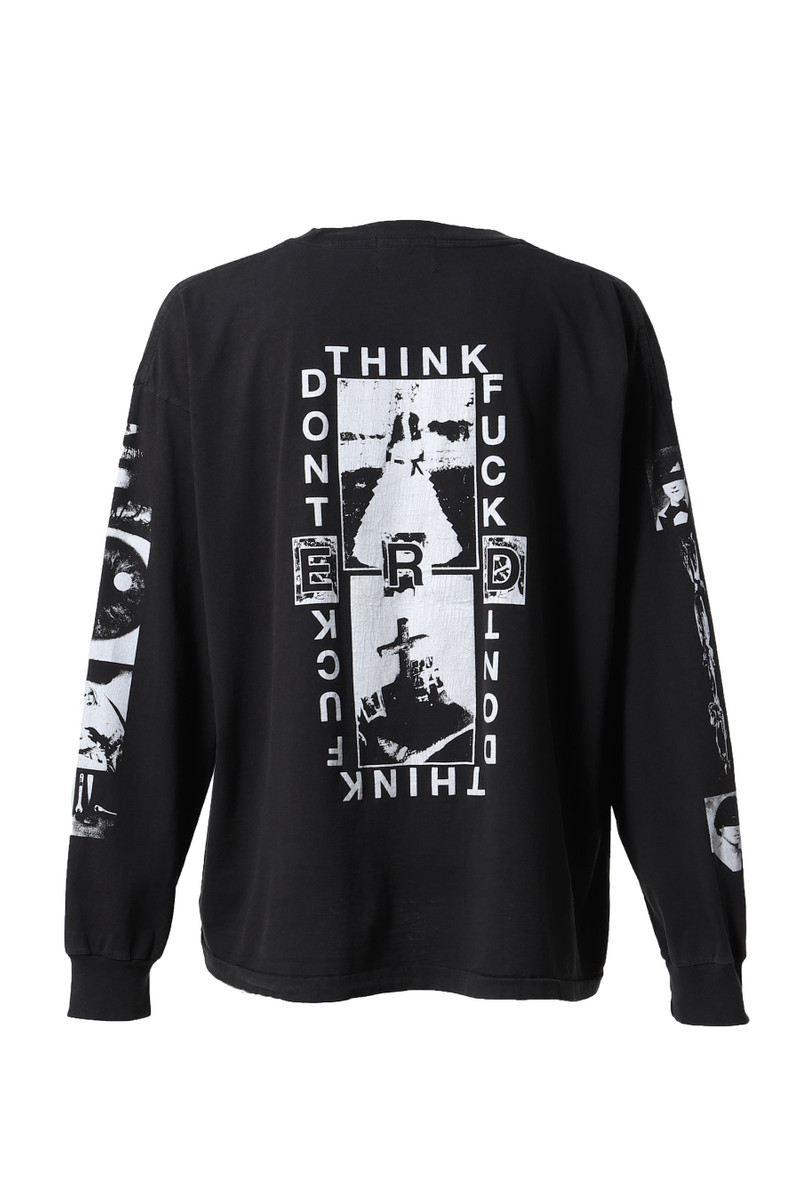 Enfants Riches Déprimés LIPS LS T-SHIRT / FADED BLK outlook