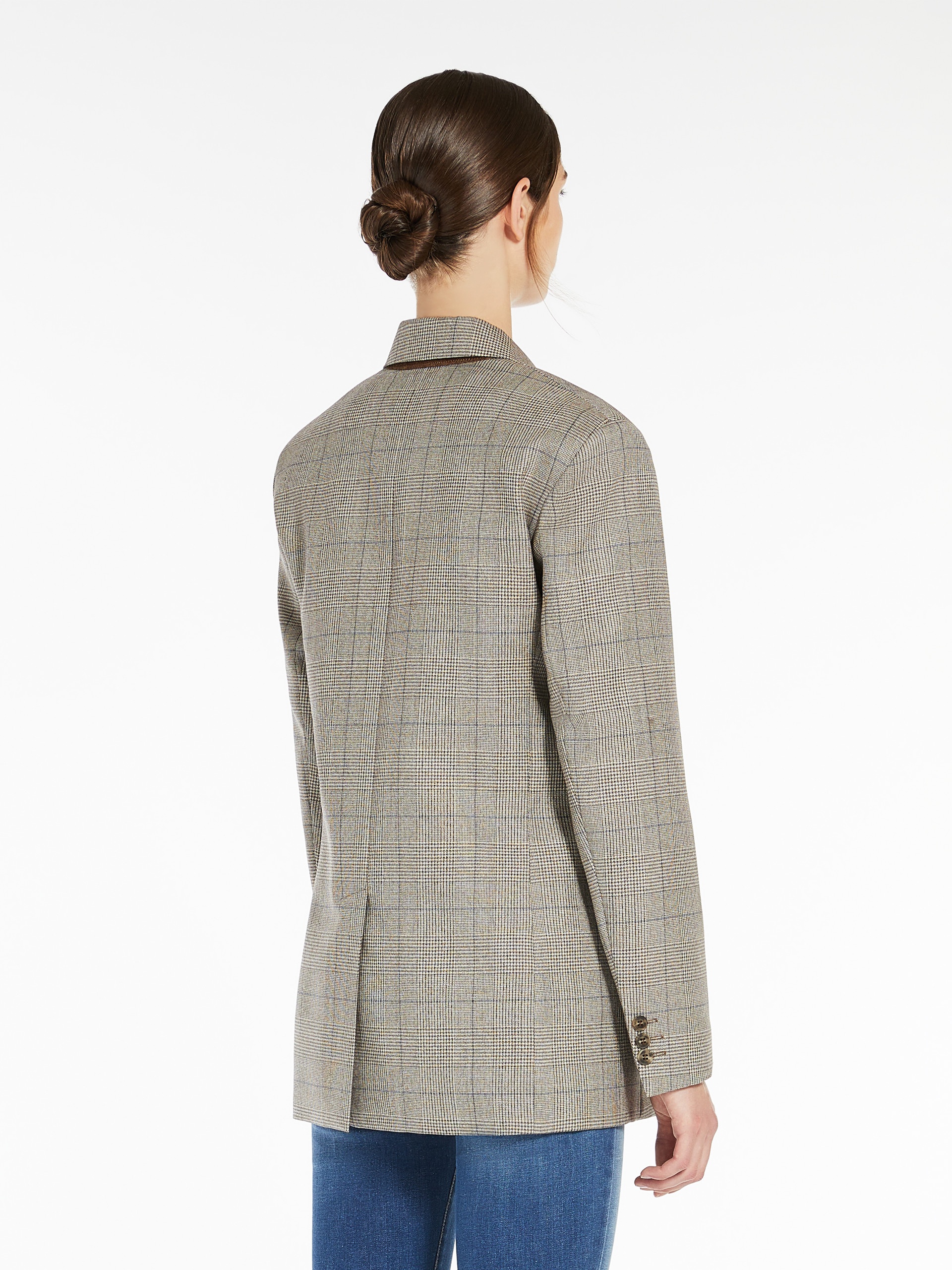 BURGOS Batavia wool single-breasted blazer - 4