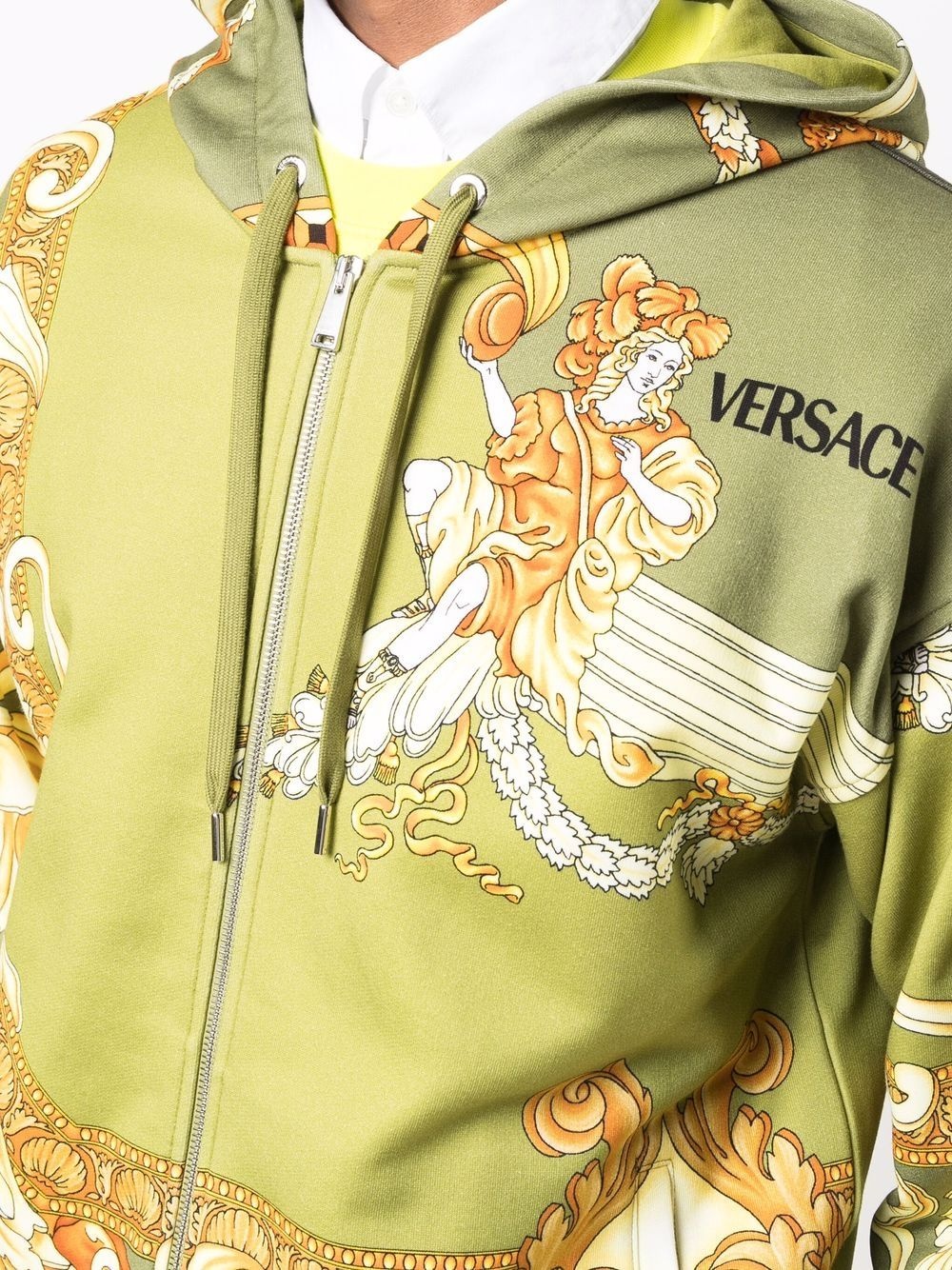 Medusa Renaissance-print zipped hoodie - 5