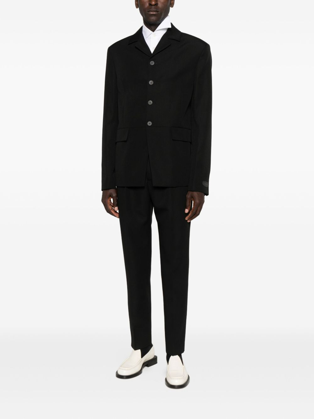pleated-front trousers - 2