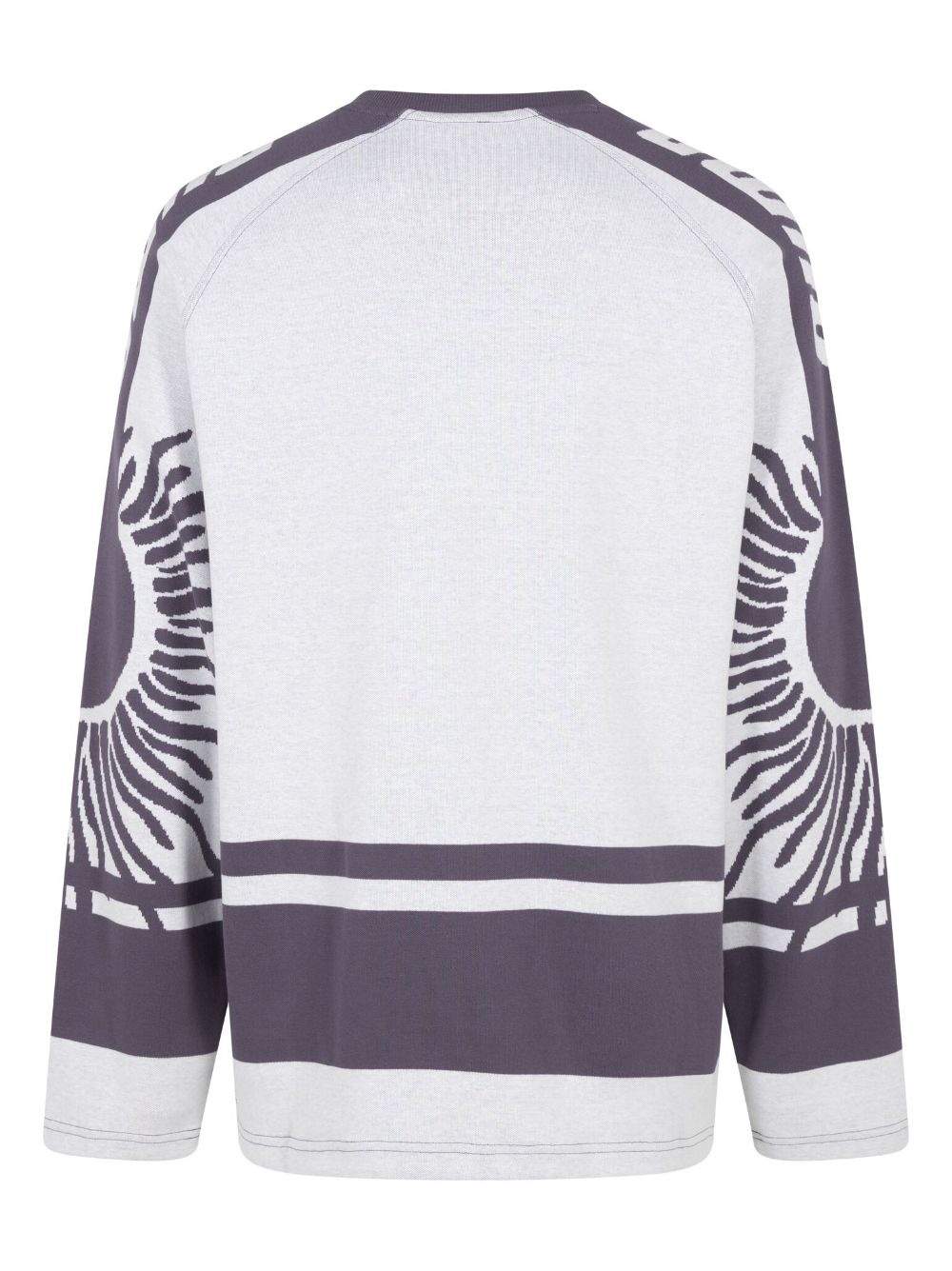 x Pleasures logo-print hockey sweatshirt - 2