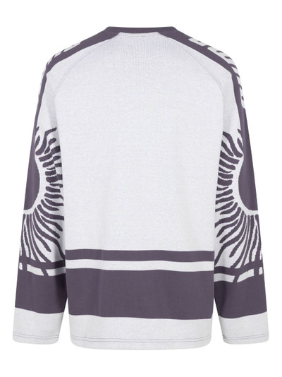 PUMA x Pleasures logo-print hockey sweatshirt outlook