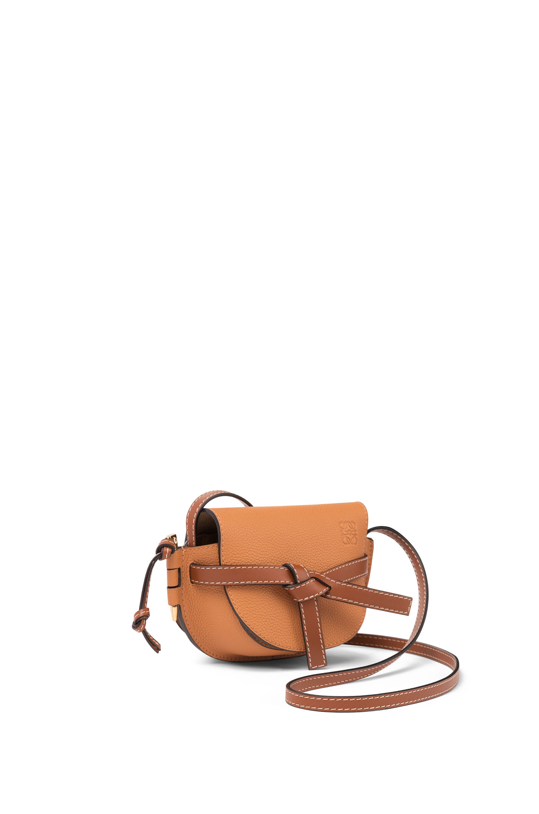 Mini Gate bag in soft grained calfskin - 8