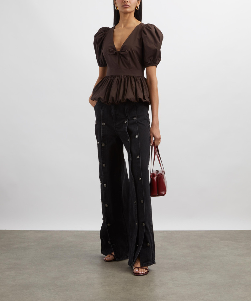 Puff Sleeve Bubble Top 2
