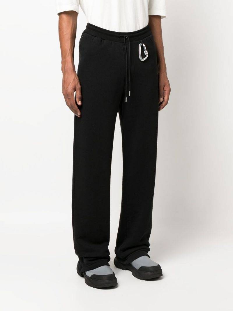 carabiner-detail track pants 3