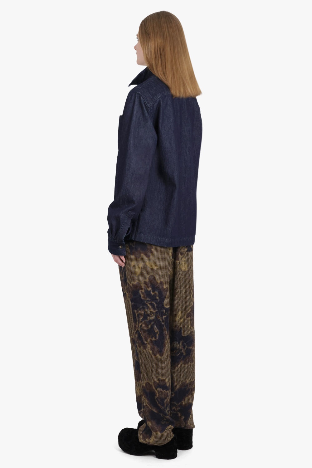 LIGHT WEIGHT L/S OVERSHIRT | INDIGO BLUE - 6